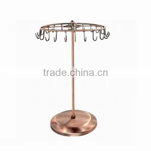 Metal Countertop Rotating Jewelry Display Stand thumbnail-2