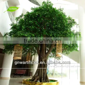 Large Garden Decoration Plastic Trees Green Banyan Tree for Sale BTR024 GNW thumbnail-1