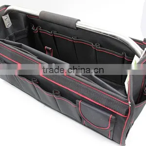 T0364 16" Collapsible Tool Tote Bag With Heavy Duty Base thumbnail-2