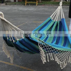 Mesh Hammock Cot Bed Mesh Net Hammock With Metal Loops for Outdoor thumbnail-5