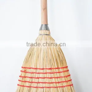 Wood Handle Millet CORN BROOM thumbnail-4