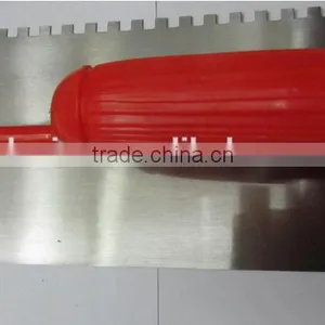 Plastic Handle Plaster Trowel / Putty Knife With Teeth thumbnail-4