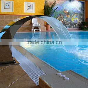 Well Effect Hydromassage Stainless Steel Spa Shower Animal Shape Protable Water Curtain for Swim Pool thumbnail-4