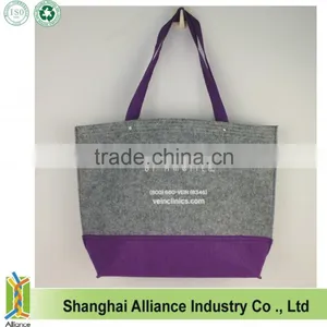 Promotional Fashion Tote Shopping Bag Made of Wool Felt thumbnail-2