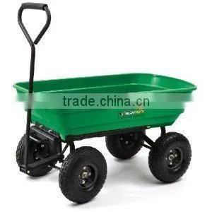 Garden Tipping Cart TC4253,Multi-Use Dump Cart,Trailing Utility Cart thumbnail-1