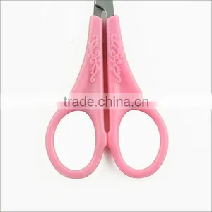 Steel Eyebrow Eyelash Scissors Cutter Beauty Makeup Factory Price HB-4004 thumbnail-5