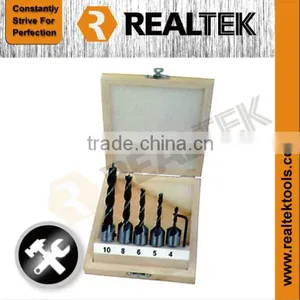 5PCS Woodworking Drill With Contersink thumbnail-1