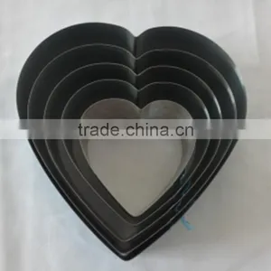 5 PCS of Heart-shaped Cake Mould/cookie Cutter/cake Mold thumbnail-1