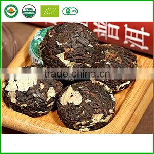 Top Quality Different Kinds Scented Compressed Puer Tea Slimming Ripe Puer Mini Puer Tuo Tea thumbnail-4