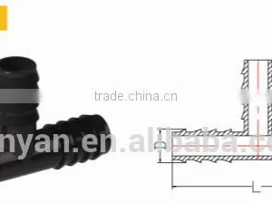 TY High Quality PP Compression Fittings TUBE TEE Eco-friendly Cheap Price Full Size Factory Price List Discount thumbnail-1