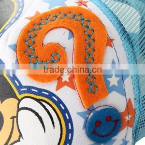 Hot Sale New Fashion Style Kids Trucker Hats Custom Print Baseball Mesh Cap thumbnail-5
