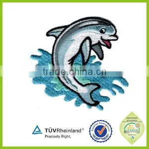 Hot Sale Custom Logo Baby Design Wholesale Bird Embroidered Patches thumbnail-5