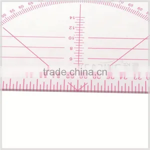Kearing Triangel Plastic Scale Ruler, 1/3 &1/4 &1/5 Sanwich Line Scale for Fashion Design, Scale Ruler for Sewing Market #8345 thumbnail-5