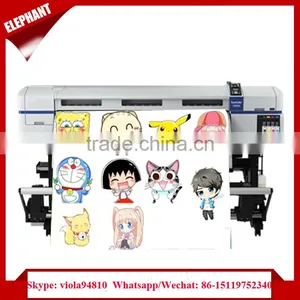 4 Color Large Format Printer Eco Solvent Printer 1.6m TFP Head for Sale thumbnail-1