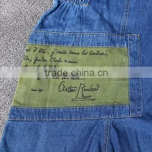Fashion Suspender Trousers for Girls,lovely Overall for Childrens,jeans Overall for Kids thumbnail-2