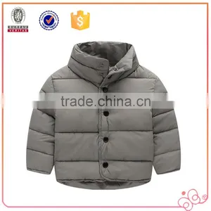 Kids Coat With Buttom Cotton-padded Children Both-Side Outerwear Kids Winter Coats thumbnail-1