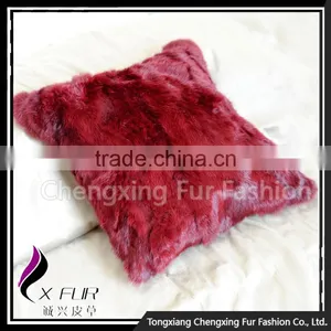 CX-D-17G Excellent Types Of Rabbit Fur Pillow Cases thumbnail-3