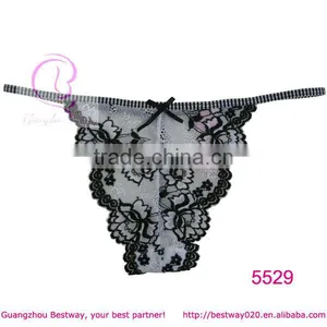 Womens Hot Sex Images Sexy g String Full Transparent Butterfly g String thumbnail-1