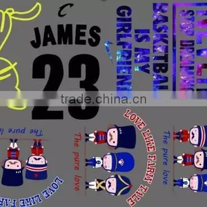 Best Washability Number Heat Transfer Offset Printing for Sportswear,T-shirts thumbnail-3
