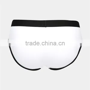 HOYUGO 3 Pack Men Briefs Thong With Contrast Trim thumbnail-2