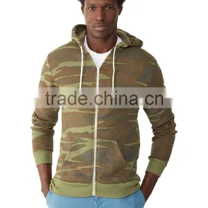2015 Custom Zip Hoodie Camouflage Hoodies Wholesale thumbnail-1