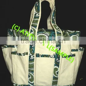 COTTON CANVAS HANDBAGS thumbnail-1