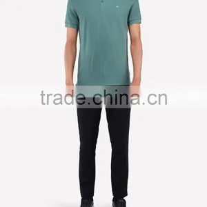 MGOO Custom Your Own Logo Golf Shirts Dri Fit Polo Plain 100% Cotton Mens Polo Shirts thumbnail-6