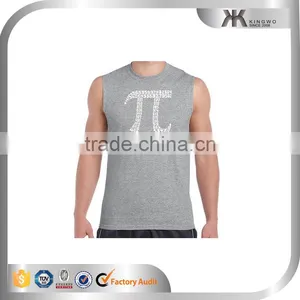 Sleeveless t Shirt for Man Casual Printing Tank Top for Man thumbnail-1
