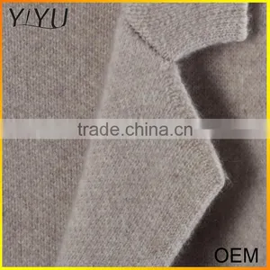 Wholesale 2016 Women Tailored Collar Long Sleeve Button Down Knit Cashmere Cardigan With Pocket thumbnail-3