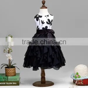 Sleeveless V-Neck Lace Ivory Flower Girl Princess Party Dress 2~12Years CL008938-2 thumbnail-3