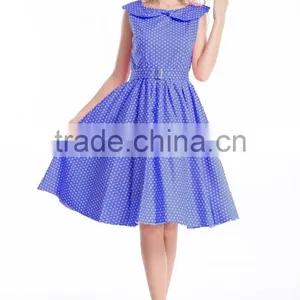 Pinup Swing Evening Party Wedding Prom Rockability 50s Vintage Dress thumbnail-6