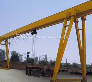 Hot Selling Electric Single Girder 10 Ton Gantry Crane Price thumbnail-1