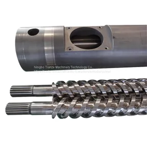 Screw & Barrel for Plastic Pipe Extrusion Machines thumbnail-1