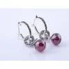 Elegant Style Corundum Silver Marcasite Jewelry Earring With OEM &ODM thumbnail-1