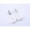 Inspired Jewelry,earring, Silver,marcasite thumbnail-1