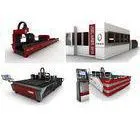High Performance HE Fiber Laser Cutting Machine For Sheet Metal / Pipe thumbnail-1