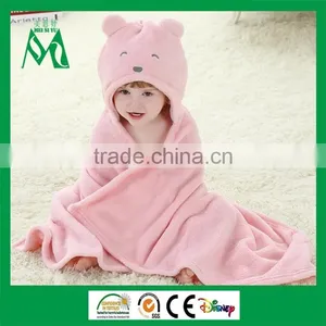 Animal Hooded Children Blanket Fleece Super Soft thumbnail-1