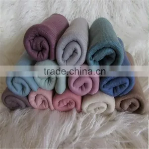 Newborn Knit Wrap Newborn Stretch Wrap Baby Boy or Girl Swaddle Wrap Photography Props thumbnail-4