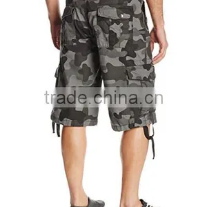 Men's All-Season Belted Ripstop Short Pants Camo Garment Factory Wholesale thumbnail-2