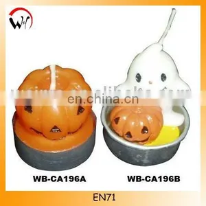 Halloween Pumpkin Tealight Craft thumbnail-1