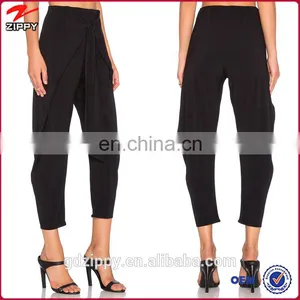 Front Lace-up Design Details Individual Compression Leggings thumbnail-1