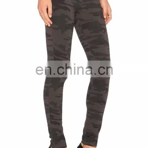 Casual Camo Shorts With Fake Pocket Custom Sublimation Leggings thumbnail-3
