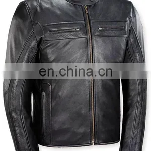Cow Leather Motorbike Jacket, Leather Motorcycle Jacket, Biker Leather Jacket, Leather Racing Jacket, Leather Jacket thumbnail-1
