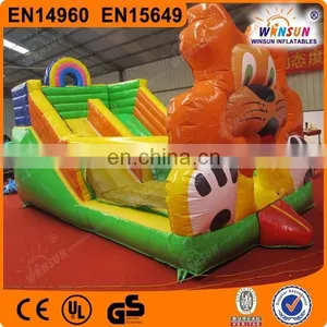 China Standard Quality Inflatable Lion Inflatable Slide on Sale thumbnail-4