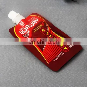 FDA Approved Stand up Liquid Spout Pouch/drink Pouch With Spout Packaging thumbnail-4