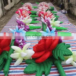 2017 12m Long Inflatable Flower Chain for Fasion Show thumbnail-4