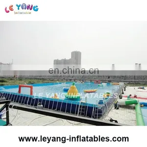 Inflatable Stents Pool , Metal Frame Inflatable Swimming Pool thumbnail-1