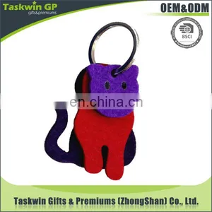 Custom Keychain Most Cheap Felt Keychain thumbnail-1