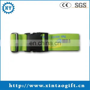 Green Color Luggage Lanyard Printing You Own LOGO thumbnail-1