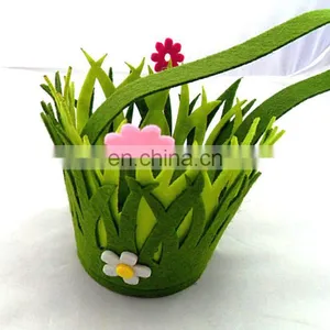 Custom Felt Storage Basket thumbnail-1